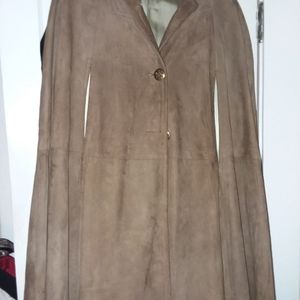 Vintage lambskin cape